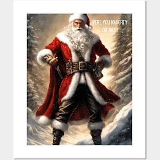 Were you naughty or nice? Posters and Art